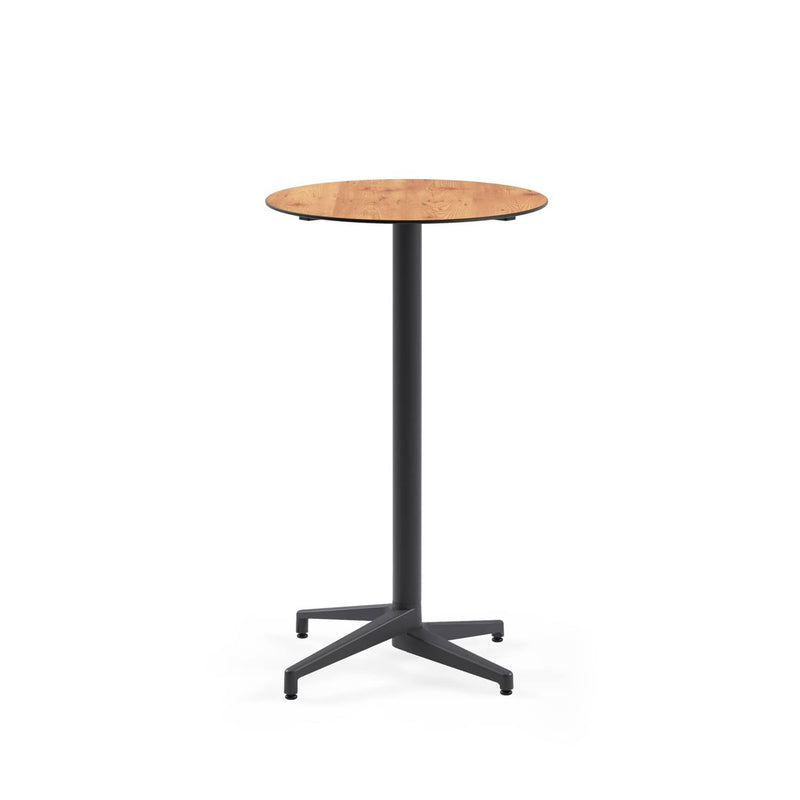 Atmacha Home & Living Bar Table Hpl/cpl Novecento / Anthracite Moon-C Bar Ø69 | Fixed Bar Table