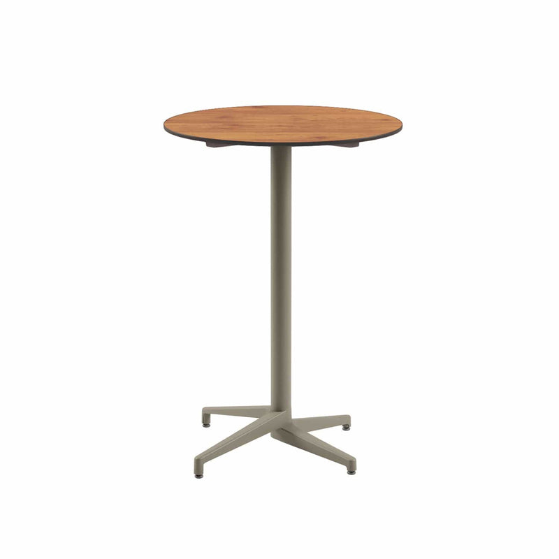 Atmacha Home & Living Bar Table Hpl/cpl Novecento / Mink Moon-C Bar Ø77 cm | Fixed Bar Table