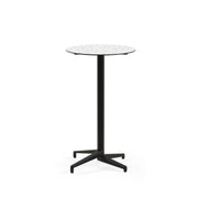 Atmacha Home & Living Bar Table Hpl/cpl Terrazzo-2 / Black Moon-C Bar Ø69 | Fixed Bar Table
