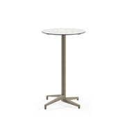 Atmacha Home & Living Bar Table Hpl/cpl Terrazzo-2 / Mink Moon-C Bar Ø69 | Fixed Bar Table