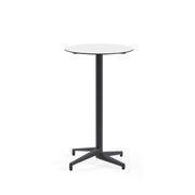 Atmacha Home & Living Bar Table Hpl/cpl White / Anthracite Moon-C Bar Ø69 | Fixed Bar Table