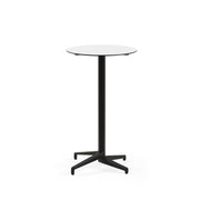Atmacha Home & Living Bar Table Hpl/cpl White / Black Moon-C Bar Ø69 | Fixed Bar Table