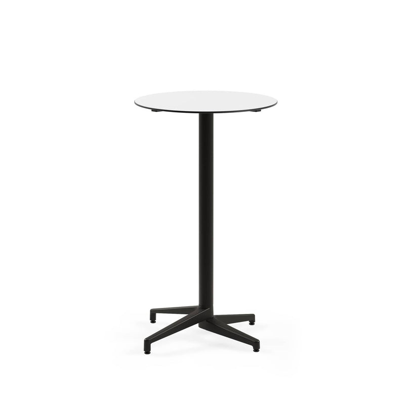 Atmacha Home & Living Bar Table Hpl/cpl White / Black Moon-C Bar Ø69 | Fixed Bar Table