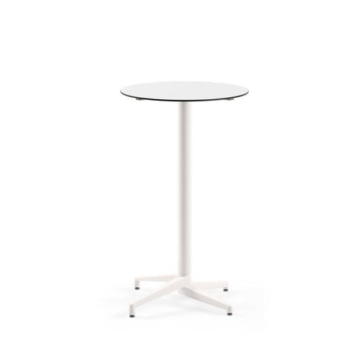 Atmacha Home & Living Bar Table Hpl/cpl White / Ivory White Moon-C Bar Ø69 | Fixed Bar Table