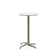 Atmacha Home & Living Bar Table Hpl/cpl White / Mink Moon-C Bar Ø69 | Fixed Bar Table