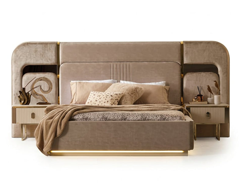Atmacha Home & Living Bed with Storage Solo Bed with Storage