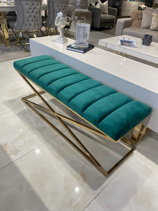 Atmacha Home & Living Bench EX-DISPLAY Green Bench