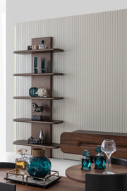 Atmacha Home & Living Bookcases Walnut Altair Bookcase