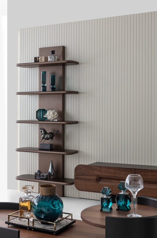 Atmacha Home & Living Bookcases Walnut Altair Bookcase