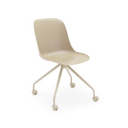 Atmacha Home & Living Chair Beige / Beige Painted Metal Shell-O Chair