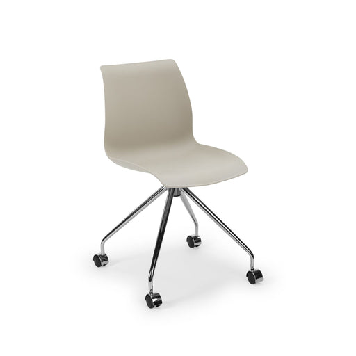 Atmacha Home & Living Chair Beige / Chrome Coated Laser-O Chair