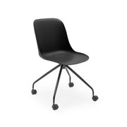 Atmacha Home & Living Chair Black / Black Painted Metal Shell-O Chair