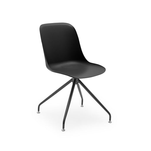 Atmacha Home & Living Chair Black / Black Painted Metal Shell-Z Chair