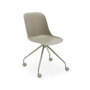 Atmacha Home & Living Chair Cement Gray / Cement Gray Painted Metal Shell-O Chair