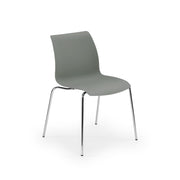 Atmacha Home & Living Chair Cement Gray / Chrome Coated Laser-M Chair