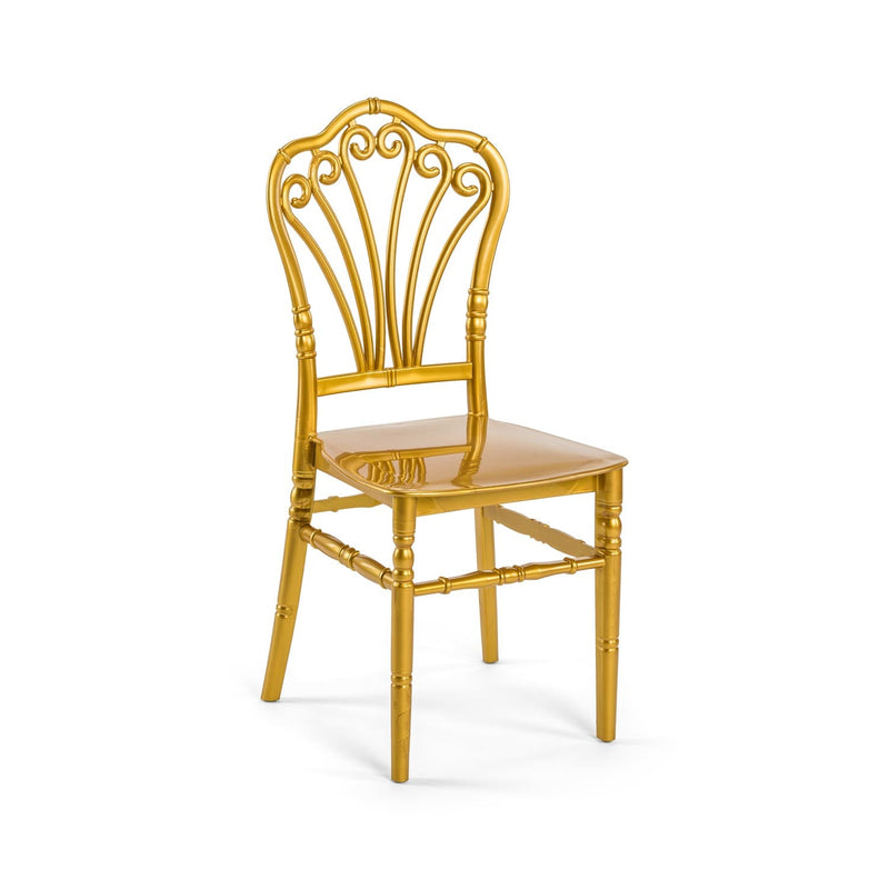 Atmacha Home & Living Chair Gold Flora Chair