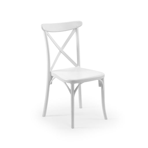 Atmacha Home & Living Chair Ivory White Capri Chair