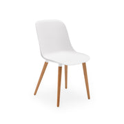 Atmacha Home & Living Chair Ivory White / Natural Beech Shell-N Chair