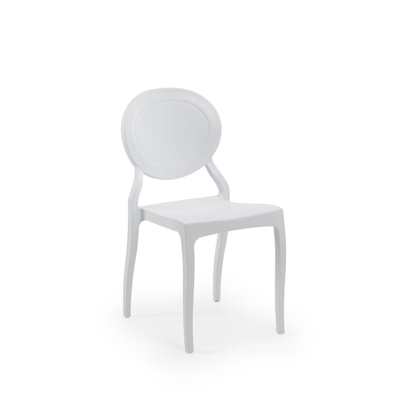 Atmacha Home & Living Chair Ivory White Rotus Chair