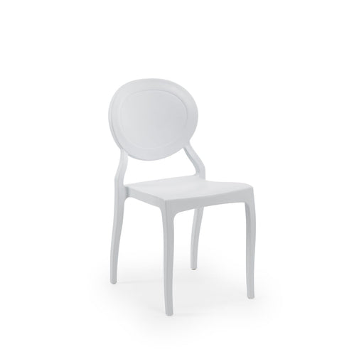 Atmacha Home & Living Chair Ivory White Rotus Chair