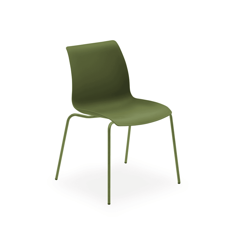 Atmacha Home & Living Chair Khaki / Khaki Painted Metal Laser-M Chair