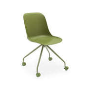 Atmacha Home & Living Chair Khaki / Khaki Painted Metal Shell-O Chair