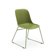 Atmacha Home & Living Chair Khaki / Khaki Painted Metal Shell-U Chair