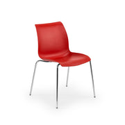 Atmacha Home & Living Chair Red / Chrome Coated Laser-M Chair
