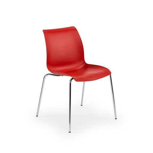 Atmacha Home & Living Chair Red / Chrome Coated Laser-M Chair