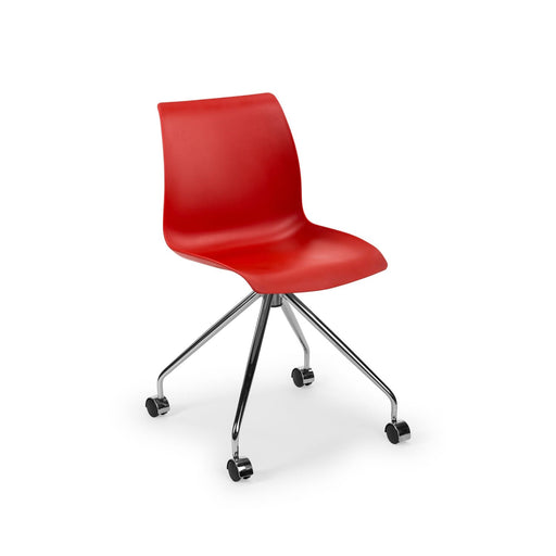 Atmacha Home & Living Chair Red / Chrome Coated Laser-O Chair