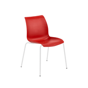 Atmacha Home & Living Chair Red / White Painted Metal Laser-M Chair