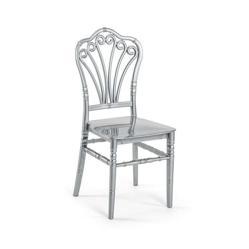 Atmacha Home & Living Chair Silver Flora Chair