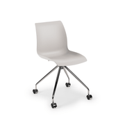 Atmacha Home & Living Chair Upcycled Apricot Kernel / Chrome Coated Laser-O Chair
