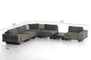 Atmacha Home & Living Corner Sofa Exence Corner Sofa