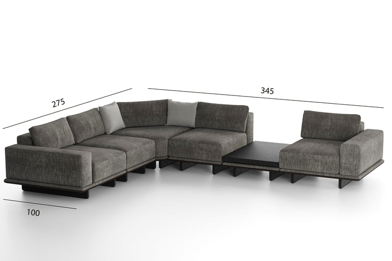 Atmacha Home & Living Corner Sofa Exence Corner Sofa