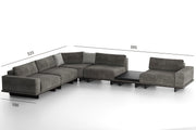 Atmacha Home & Living Corner Sofa Exence Corner Sofa
