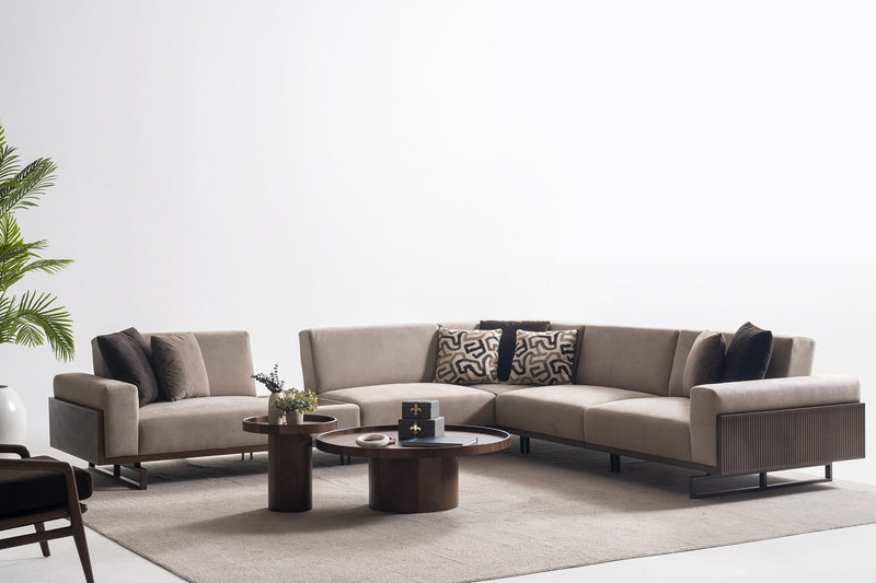 Atmacha Home & Living Corner Sofa Harmonia Modular Corner Sofa