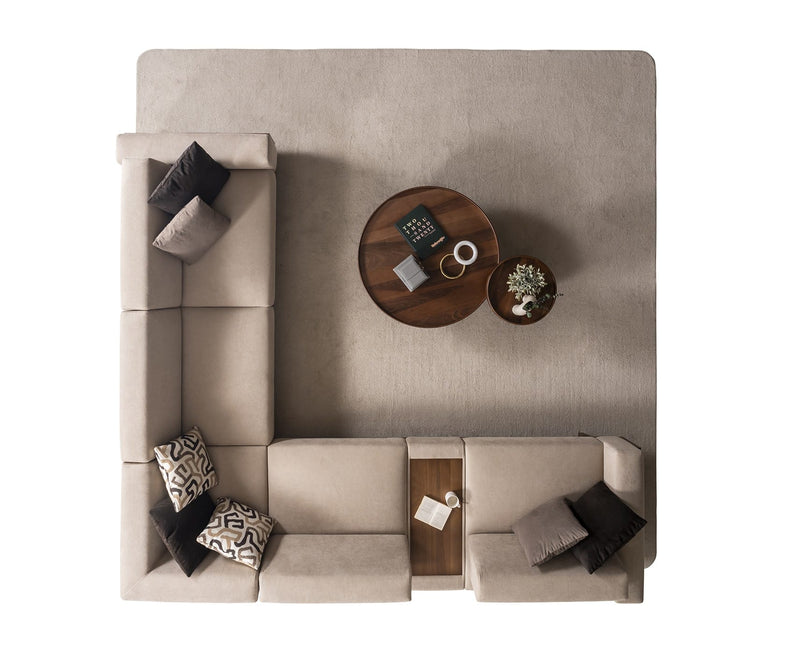 Atmacha Home & Living Corner Sofa Harmonia Modular Corner Sofa