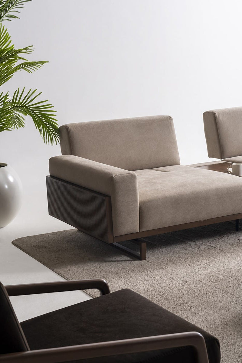 Atmacha Home & Living Corner Sofa Harmonia Modular Corner Sofa