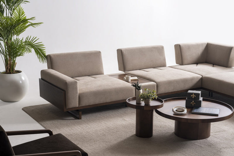 Atmacha Home & Living Corner Sofa Harmonia Modular Corner Sofa