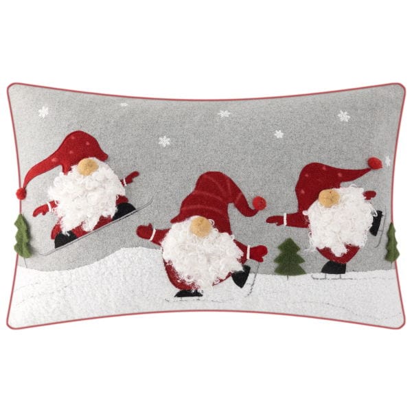 Atmacha Home & Living Cushion 30x50 cm / Assorted APPLIQUE GONKS ON SNOW 30 X 50 30x50 cm
