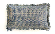 Atmacha Home & Living Cushion 30x50 cm / Assorted GEO BLOCK PRINT INDIGO  30 X 50 30x50 cm