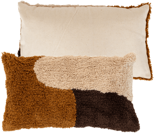 Atmacha Home & Living Cushion 30x50 cm / Assorted TUFTED CUSHION IN WARM SHADES 30 X 50 30x50 cm