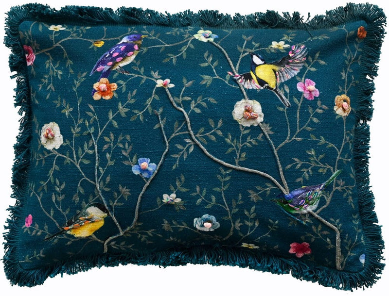 Atmacha Home & Living Cushion 35x50 cm / Assorted PRETTY BIRDS EMBELLISHED 35x50 cm