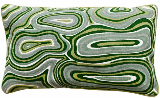 Atmacha Home & Living Cushion 35x50 cm / Green GREEN MAZE CUSHION Green / 35x50 cm