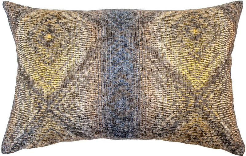 Atmacha Home & Living Cushion 35x55 cm / Blue BLUE ABSTRACT SLEEK CUSHION Blue / 35x55 cm