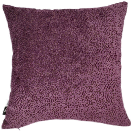 Atmacha Home & Living Cushion 43x43 cm / Assorted CUT VELVET DOTS IN AUBERGINE 43x43 cm