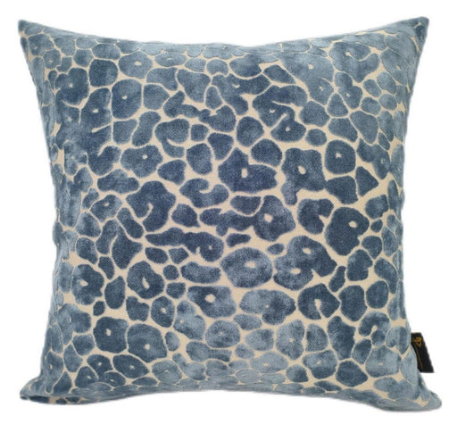 Atmacha Home & Living Cushion 43x43 cm / Assorted LEOPARD CUT VELV PAUL MONEYPENNY BLUE43 X 43 43x43 cm