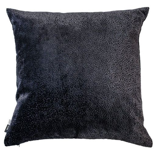 Atmacha Home & Living Cushion 43x43 cm / Black CUT VELVET DOTS IN BLACK / 43x43 cm