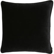 Atmacha Home & Living Cushion 43x43 cm / Black VELVET PIPED BLACK / 43x43 cm